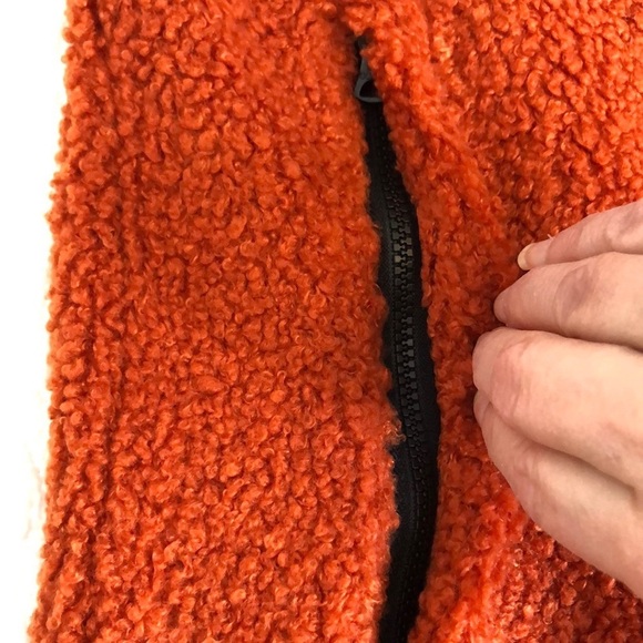 Old Navy Men Cozy Sherpa Hooded Full Zip Jacket Size S - Picture 12 of 13